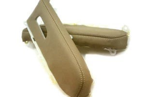 Fits 04-09 Toyota Prius Synthetic Leather Door Panel Armrest Beige - Picture 1 of 2