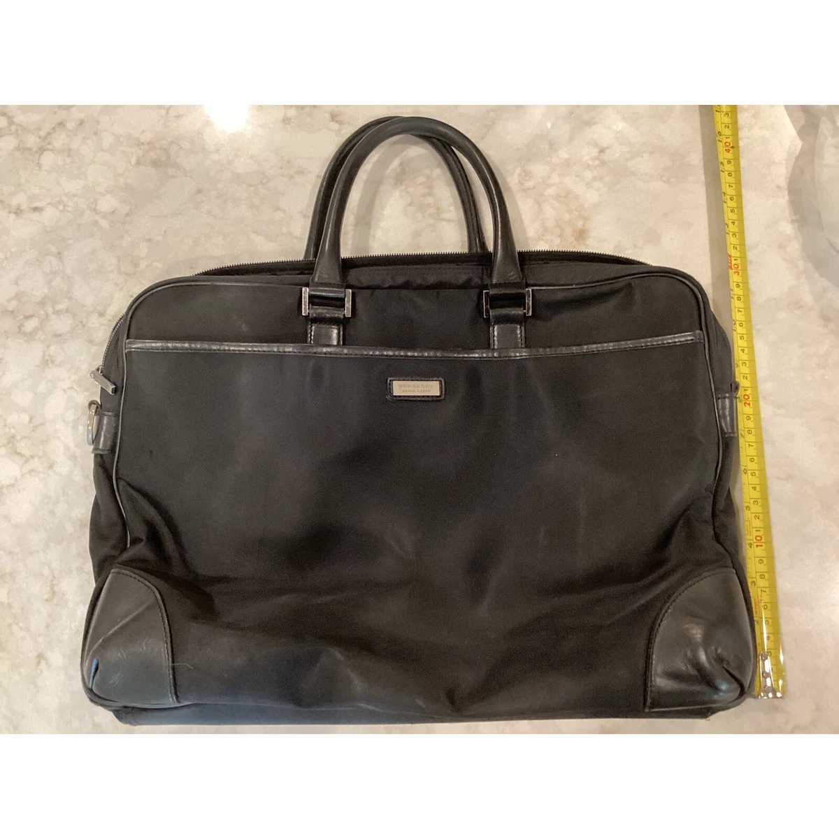 バッグ Burberrys briefcase black vintage y2k Burberrys briefcase