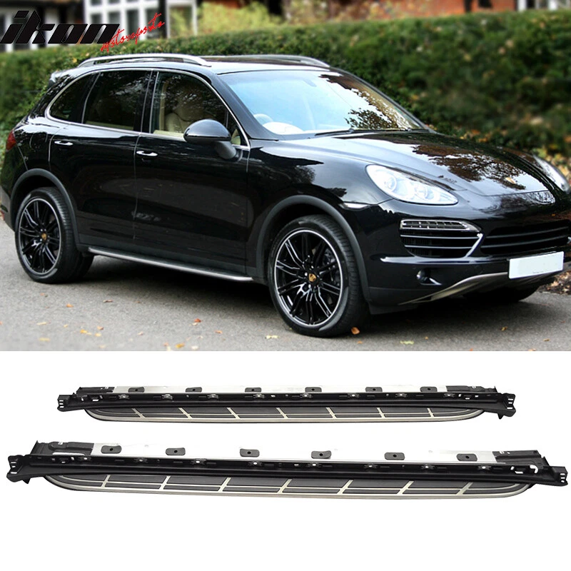 Fits 11-18 Porsche Cayenne OE Factory Style Running Board Side Step Bar Aluminum Foto 1 de 4