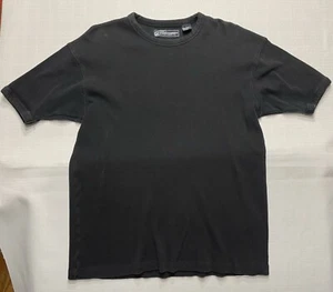 Camiseta Point Zero Negra Algodón Gruesa Cálida Manga Corta De Colección Grande Usada en Excelente Condición - Imagen 1 de 6