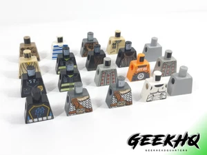 x19 Assorted LEGO MINIFIGURES * Busts - Picture 1 of 1