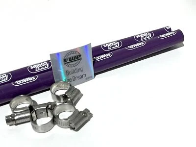 Samco Sport Silicone Fuel Hoses Kit Purple for VW Golf MK2 G60 MK3 VR6 MK4 MK5 R - Image 1 of 4