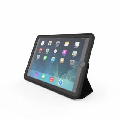 ZAGG Rugged Messenger Tough Case Cover for iPad 9.7” (2017) Black