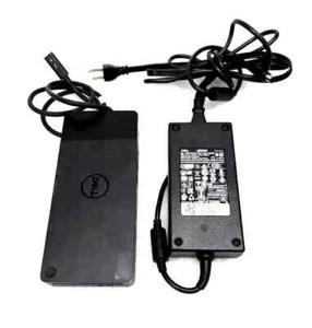 Dell WD19TBS Thunderbolt 3 USB-C DisplayPort Docking Station  180w power adapter - Picture 1 of 6