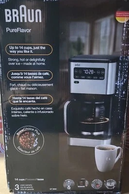 💥 Braun PureFlavor 14c Drip Coffee Maker🆕️ - Image 1 of 4
