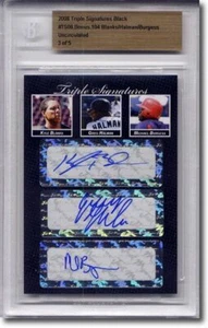 Kyle Blanks * Greg Halman Michael Burgess Autograph Rookie Auto BGS #/5 - Picture 1 of 1