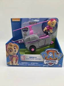 NICKELODEON PAW PATROL SKYE'S HGH FLYIN COPTER PROPELLER SPINS NEW SPINMASTER - Picture 1 of 5