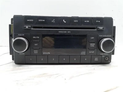 2008-2011 Dodge Nitro CD MP3 Player Radio Receiver w/ Satellite RES OEM - Imagem 1 de 4
