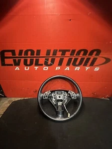 2004 2005 Acura TSX Steering Wheel Black OEM - Picture 1 of 7