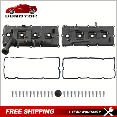 2 piezas cubiertas de válvula de motor izquierda+derecha para Nissan Pathfinder Armada Infiniti QX56 nuevas Foto 1 de 4