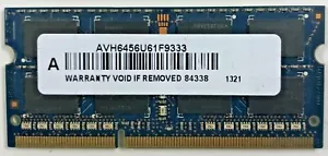 Avant / Micron 2GB DDR3 PC3-10600S 1333mhz SODIMM Laptop Memory RAM - Picture 1 of 1