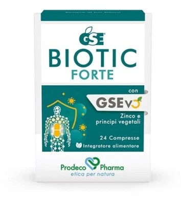 PRODECO PHARMA GSE BIOTIC FORTE Prodeco 24 cpr - Rinforzo immunitario e affezioni stagionali