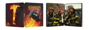 Backdraft Limited Edition Steelbook 4K RARE OOP-SEALED- SHIPS QUICK + PROTECTED - Picture 1 of 2