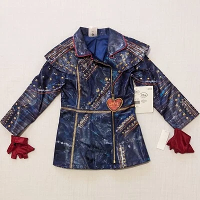 Disney Descendants 2 Evie Chaqueta de Cuero Sintético Niñas Niños 4 Disfraz de Halloween Nuevo con Etiquetas Foto 1 de 4