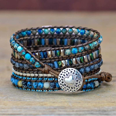 Bohemian Chic Watch Band Replacement Strap Wristband for Fitbit Versa 3/Sense - Image 1 of 4