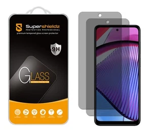 2x Privacy Tempered Glass Screen Protector for Motorola Moto G 5G 2023 - Picture 1 of 5
