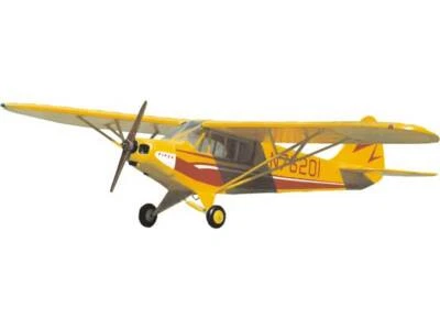 Krick Wurfgleiter Flugzeug Piper Cub 95 1/18 Balsabausatz - Bild 1 von 2