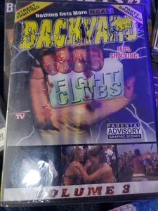 Backyard Fight Clubs - Rare Vol 3 (DVD, 2004) - Picture 1 of 4