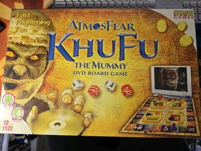 Atmosfear Khufu The Mummy DVD Board Game New And Sealed  - Image 1 of 2
