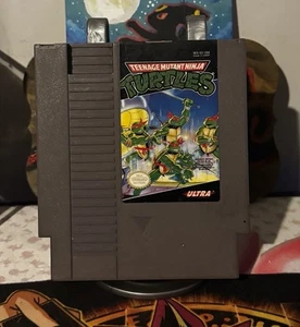 Teenage Mutant Ninja Turtles für Nintendo NES 1985 ORIGINAL nur Kart schneller Versand - Bild 1 von 3