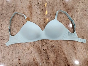 New WACOAL 852189 Mint How Perfect No-Wire Contour Soft Cup Bra size 32D - Picture 1 of 3