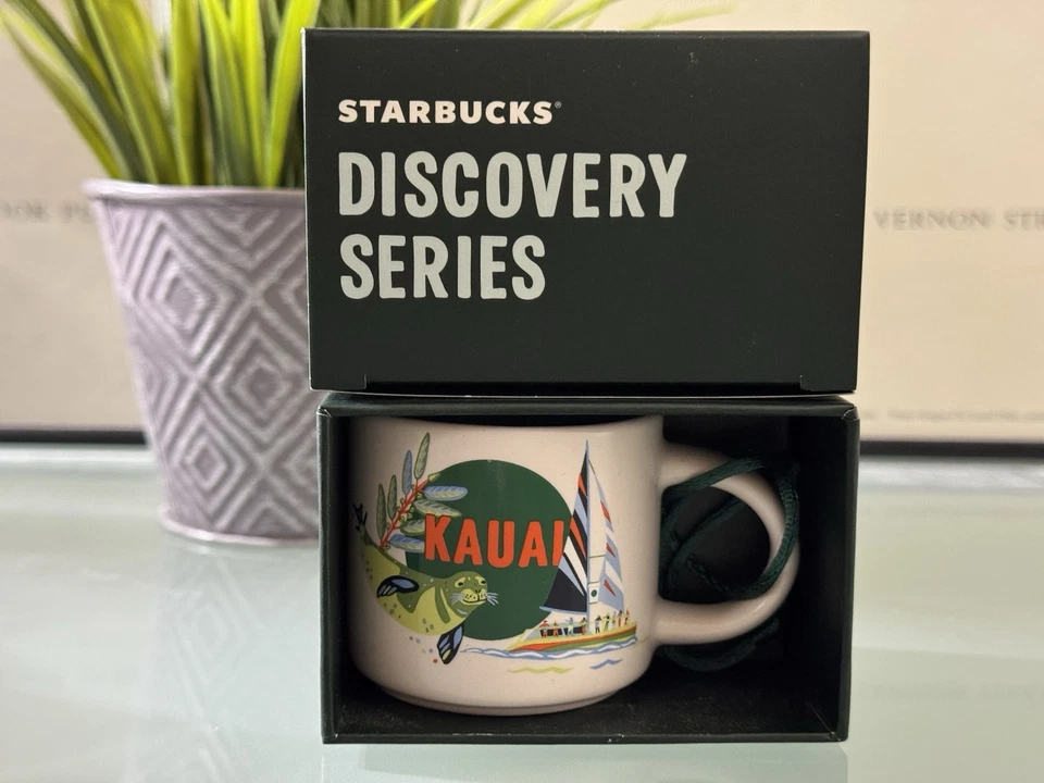 Raro adorno Kauai Starbucks “Discovery Series” Foto 1 de 4