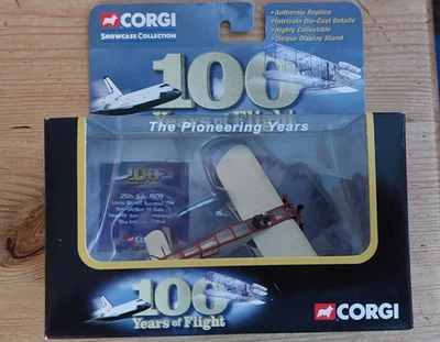 Corgi BLERIOT XI Monoplane Die-Cast Model English Channel 1st Flight 1909 V/G C - Image 1 of 4