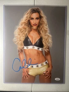 WWE CARMELLA HAND SIGNED AUTOGRAPHED 11X14 WRESTLING PHOTO JSA - Picture 1 of 4