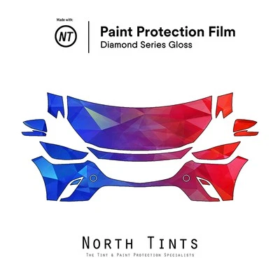 Sujetador transparente película protección pintura precortada PPF Mazda CX-3 2016-2022 Foto 1 de 4