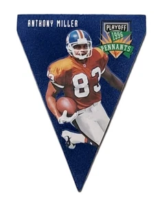 Anthony Miller 1996 Playoff Contenders Pennants Blue #92 Broncos 1 Owner Look ! - Picture 1 of 6