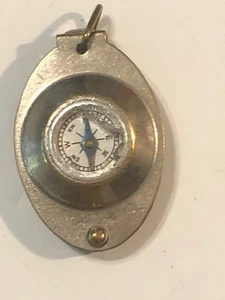 Portachiavi lente di ingrandimento bussola vintage Giappone - Foto 1 di 6