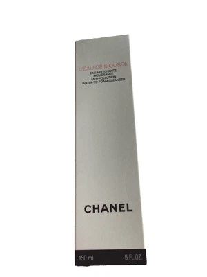 Nuevo limpiador anticontaminación agua a espuma Chanel L’Eau de Mousse 5 oz 150 ml Foto 1 de 3