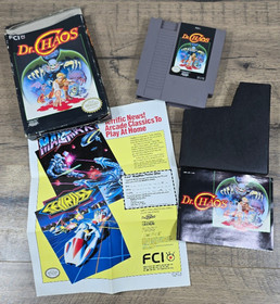Dr. Chaos NES Nintendo Complete CIB Authentic!