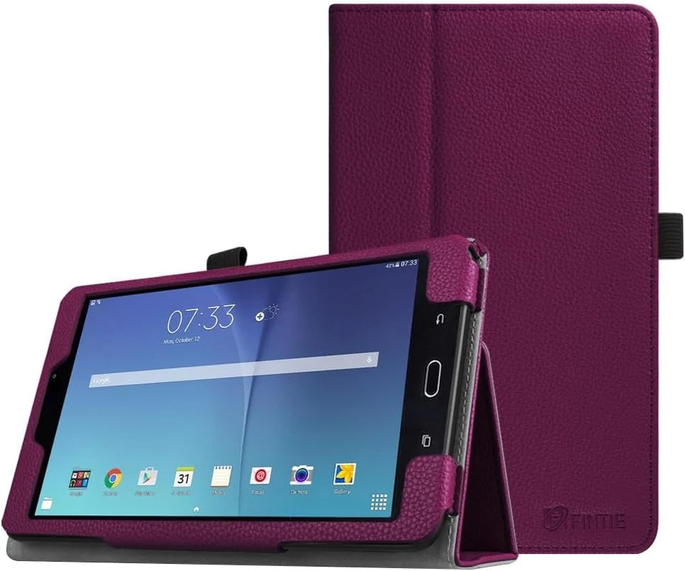 Folio Stand Case Cover for Samsung Galaxy Tab E 8.0 SM-T377/T378/T375 8" Tablet - Image 1 of 4