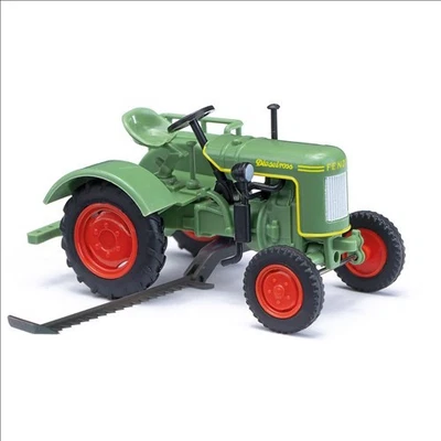 BUSCH 1:87 H0 54153 Fendt F 15 Dieselross mit Mähbalken Traktor Bulldog NEU OVP - Bild 1 von 2