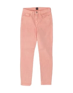 GAP Womens Skinny Jeans W24 L26 Pink Cotton BY03 - Picture 1 of 5