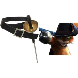 Puss in Boots: The Last Wish Belt Sword Carnival Cosplay Costume Accessories - Picture 1 of 10