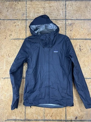 Patagonia Granite Crest Rain Jacket Men Small  Black Waterproof H2NO Performance - Image 1 of 4