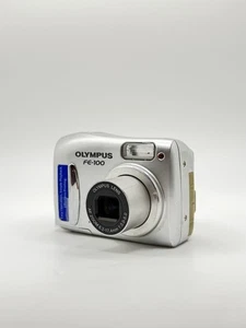 Olympus Digital Camera FE-100 4.0MP Silver - TESTED & WORKING ✅✅ - Picture 1 of 6