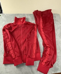 Box Raw Red Track Suit Men's 2XL Top ~ Pants 3XL Hip Hop Streetwear •mark, Snag• - Picture 1 of 24