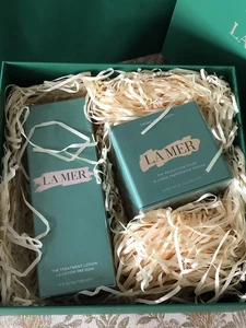 La Mer Set: Treatment Lotion (150ml) & Moisturizing Cream (60ml) - NEU OVP- Box - Bild 1 von 7