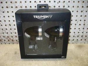 TRIUMPH 17 22 BONNEVILE BOBBER SPEEDMASTER LED INDICATOR KIT D64 SHORT A9838050 - Picture 1 of 23