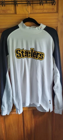 Vintage Pittsburgh Steelers Reebok Pullover Cover