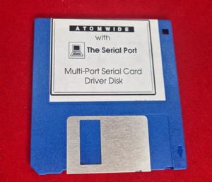 Atomwide with The Serial Port Multi-Port Serial Card Driver Disc Acorn RISC OS - Bild 1 von 1