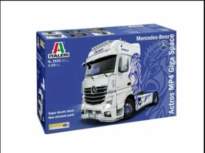MERCEDES BENZ ACTROS MP4 GIGA SPACE ITALERI 3935 1:24 NEW IN BOX - Imagen 1 de 5