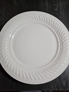Gibson Imperial Braid 12" Platter  White - Picture 1 of 11