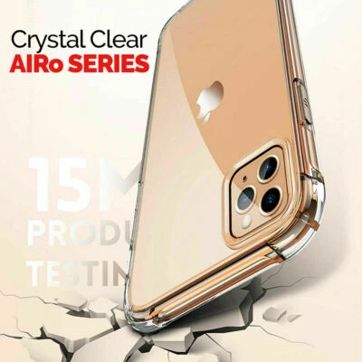 IPhone Clear Shockproof Transparent Case For 15 Pro Max to 5 APPLE All Models - Image 1 of 4