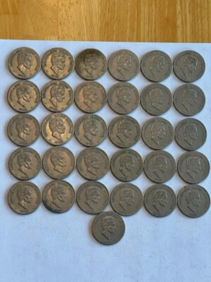 31 - 1958 COLUMBIA CINCUENTA CENTAVOS MONEDAS CIRCULADAS Foto 1 de 2