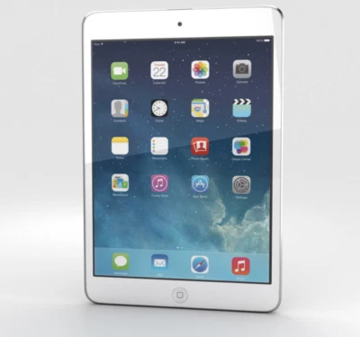 Apple iPad Mini 2 2nd Gen 16GB Cellular Silver | SCREEN SHATTERED - Image 1 of 4