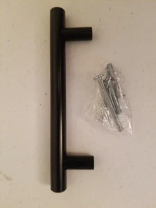 Liberty P01012C-FB-CP 3-3/4 in. (96 mm) Flat Black Bar Cabinet Pull(E4) - Picture 1 of 2